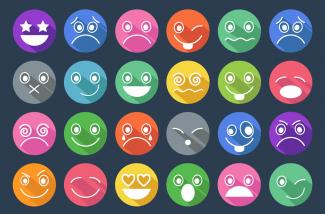 Mood face emojis